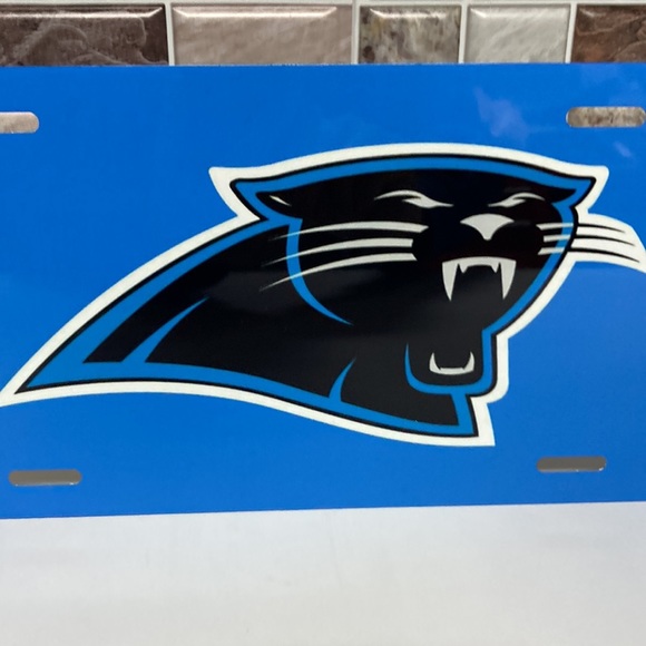 Carolina Panthers License Plate - Picture 3 of 5